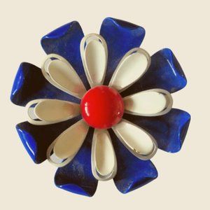 Vintage 1960s 4th of July Brooch